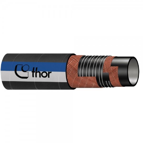 32 Thor hose for pumping and transporting acids and other chemicals. Used in the chemical, food industry, in the production of alcoholic beverages. May be used in explosive atmospheres.