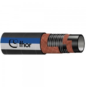 100 Thor hose for pumping and transporting acids and other chemicals. Used in the chemical, food industry, in the production of alcoholic beverages. May be used in explosive atmospheres.