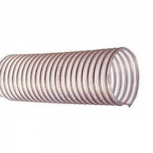 76 hose for abrasive materials, for transportation of complex materials - sand, gravel, grain. Loading and transport hose for glass works, mine processing, steel mills, quarries, ships and docks, cement works. Protective hose against mechanical pressure.