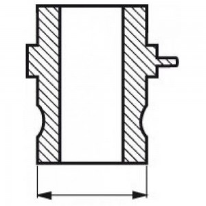 Connectors for petroleum, chemical, water, industrial fluids. Made of aluminum (AL), stainless steel (SS) and polypropylene (PP).