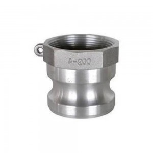Connectors for petroleum, chemical, water, industrial fluids. Made of aluminum (AL), stainless steel (SS) and polypropylene (PP).