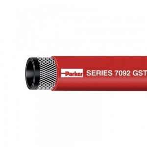 38 Parker pressure hose is designed for transporting air, water, small chemicals, liquid fertilizers and other liquids.