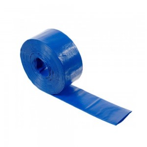 40 Espiroflex flat PVC hose for transporting water and other liquid products.