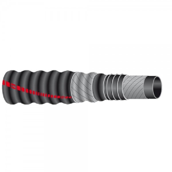 38 hose for pumping and transporting fuel, oil and other petroleum products containing up to 30% of aromatic hydrocarbons.